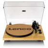 Lenco LBT-335 Bluetooth Turntable front with dust cover open