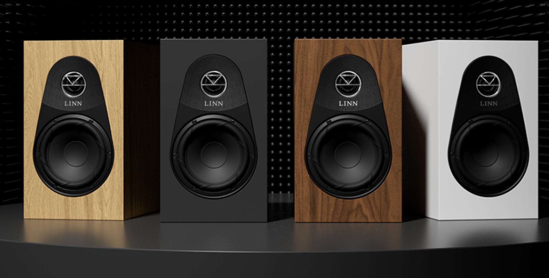 Linn 119 Bookshelf Speakers, range of finishes