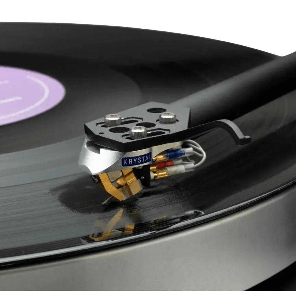 LINN Krystal Moving Coil Cartridge in use