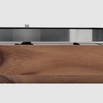 Linn Majik LP12 Turntable in Walnut, profile