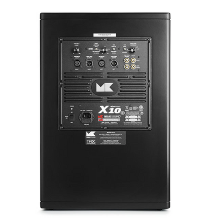 M & K Sound X10 Subwoofer, back