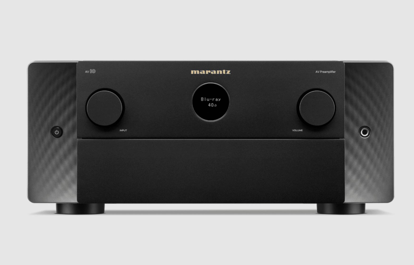 Marantz AV 10 Reference 15.4 Channel Home Theatre Pre-Amplifier/Processor, front of unit