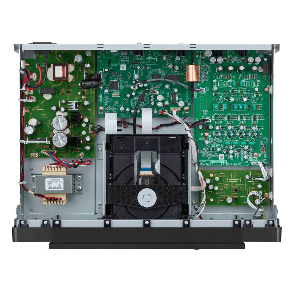 Marantz CD 70 Compact Disc Player in Black, inside componentry