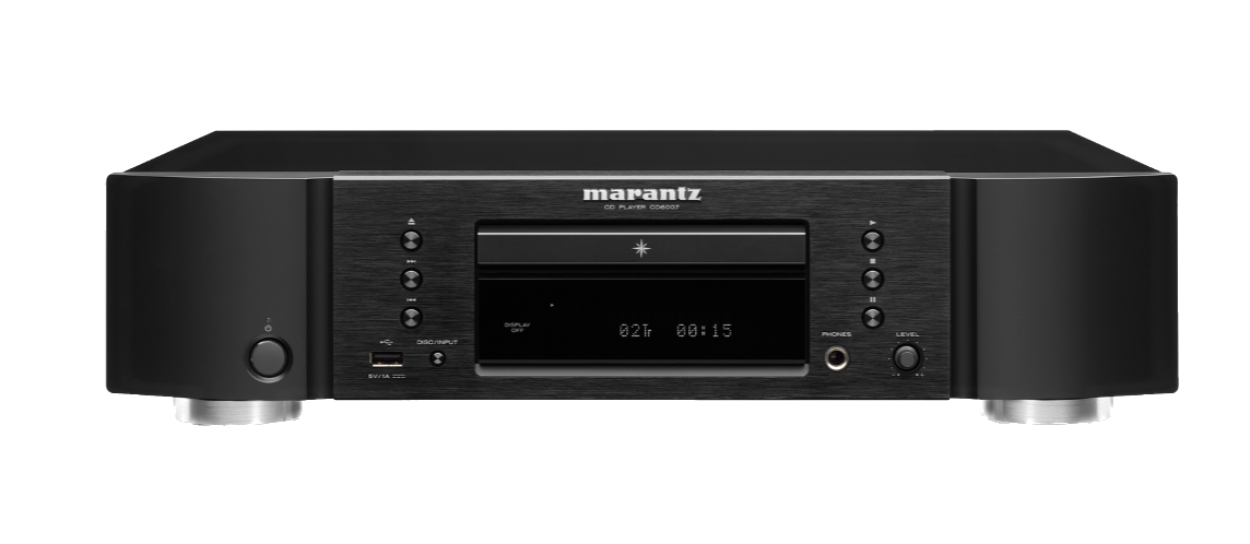 Marantz CD6007 CD Player in Black, front