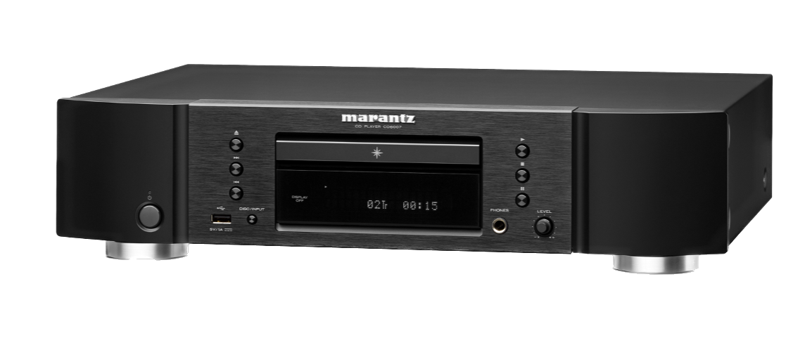 Marantz CD6007 CD Player in Black, front