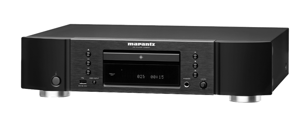 Marantz CD6007 CD Player in Black, front