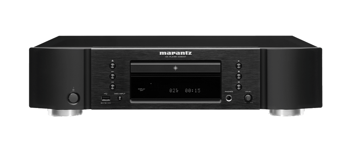 Marantz CD6007 CD Player in Black, front