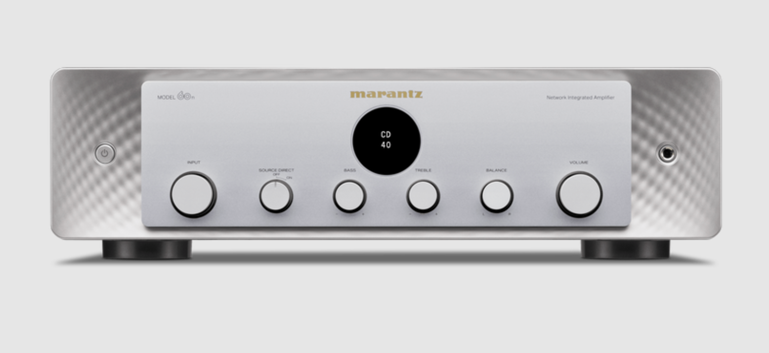 Marantz Model 60n Integrated Amplifier in Silver/Gold, front