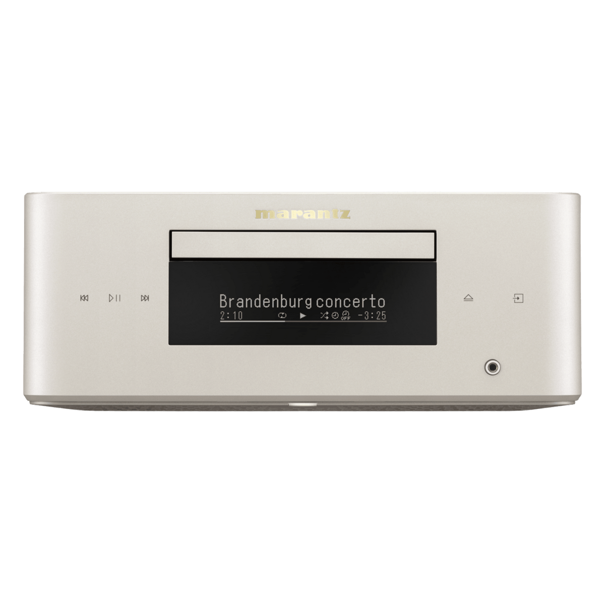 Marantz MCR 60n DAB in Champagne Gold, front