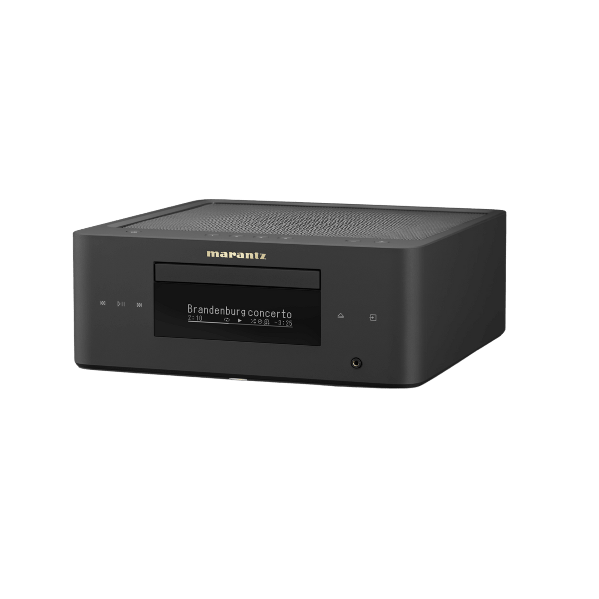 Marantz MCR 60n DAB black, angled left