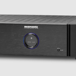 Marantz MM7025 Power Amplifier, angled view