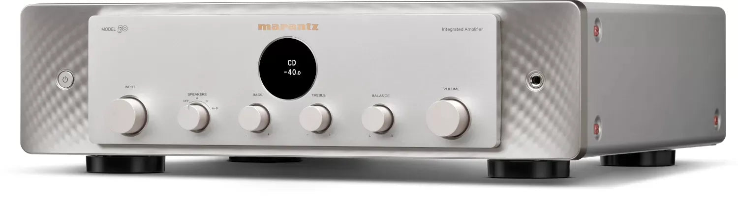 Marantz Model 50 Premium Amplifier in Silver/Gold