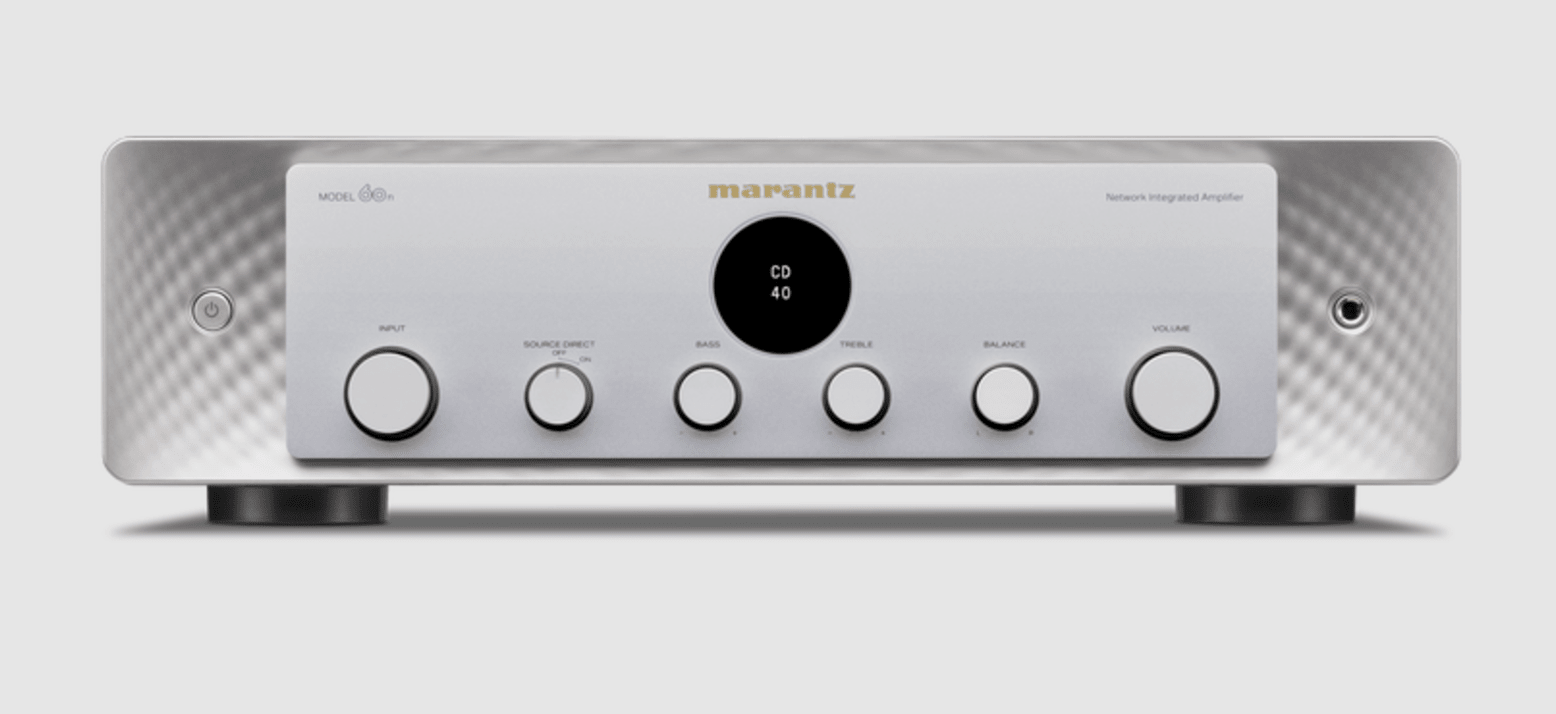 Marantz Model 60n Integrated Amplifier in Silver/Gold, front