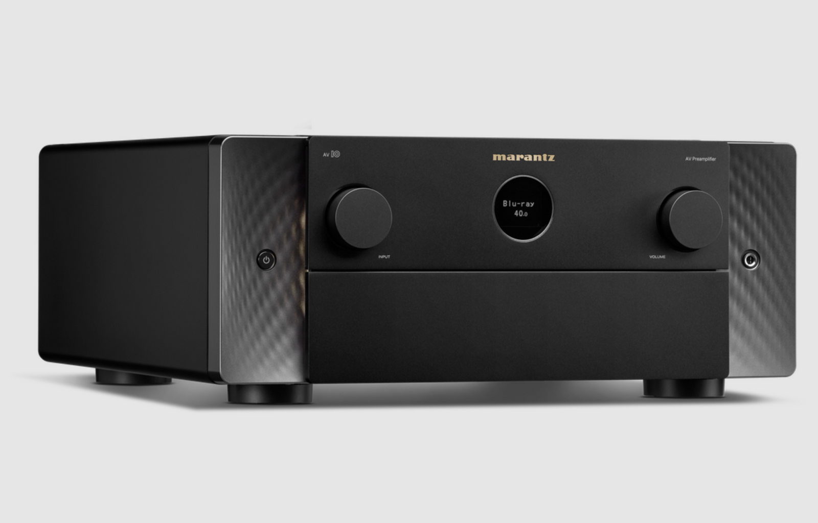 Marantz AV 10 Reference 15.4 Channel Home Theatre Pre-Amplifier/Processor, on an angle