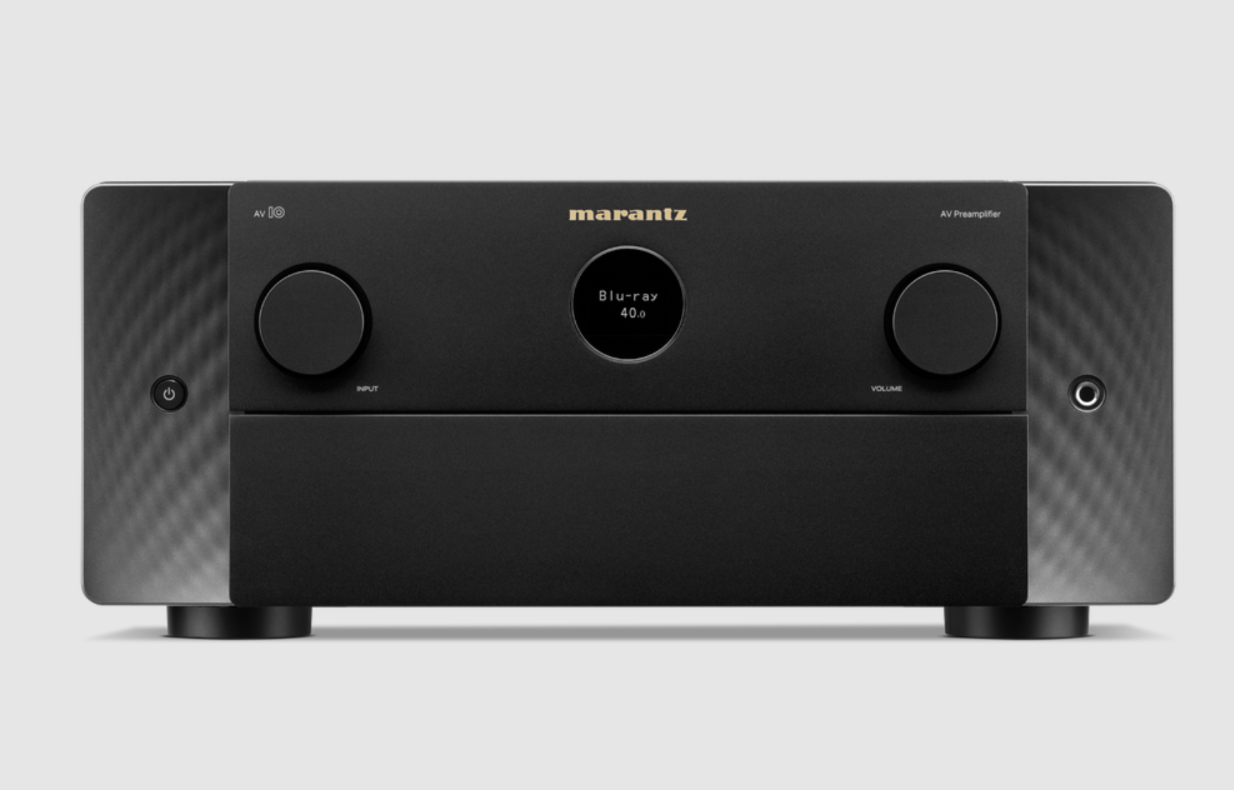 Marantz AV 10 Reference 15.4 Channel Home Theatre Pre-Amplifier/Processor, front of unit