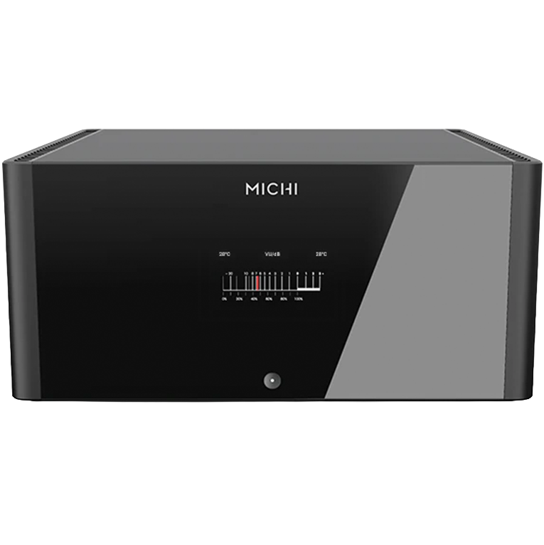 Michi M8 Mono-Block Power Amplifier, front of unit