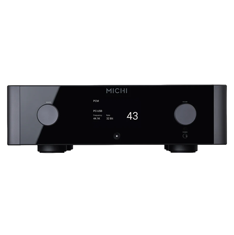Michi P5 Series 2 Preamplifer, front of unit