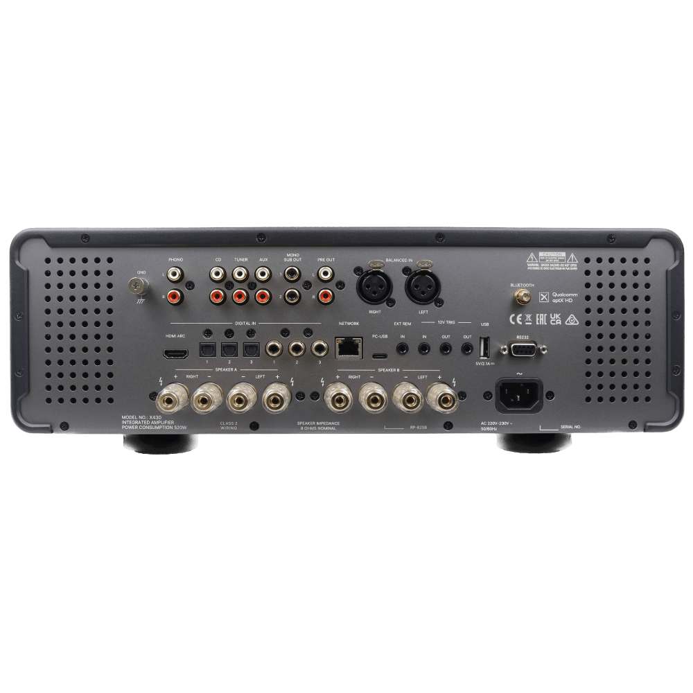 Michi Prestige X430 Stereo Integrated Amplifier, back