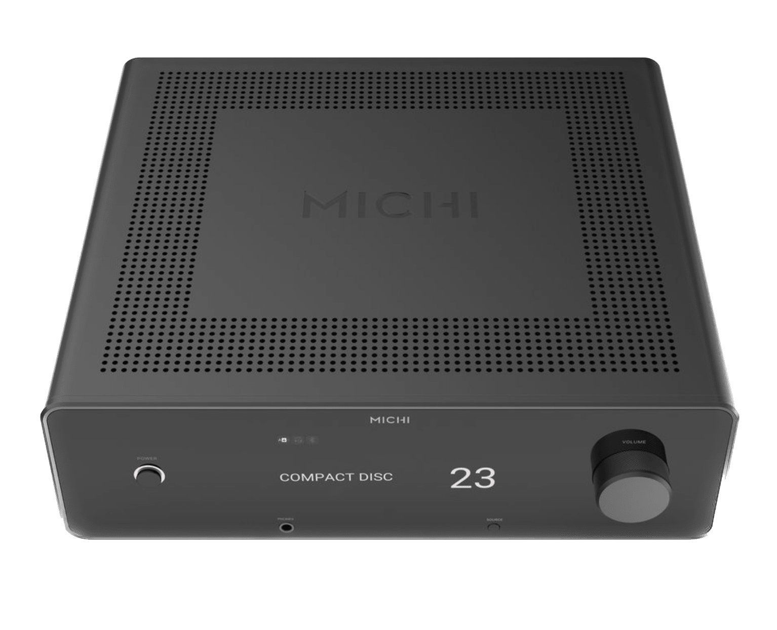 Michi Prestige X430 Stereo Integrated Amplifer, top and front