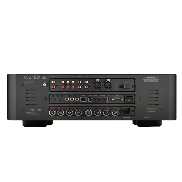 Michi X3 Series 2 Integrated Amplifier, back