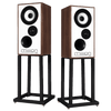 Mission 700 Speakers in Black Oak with StandsBookshelf SpeakersMissionVinyl Revival