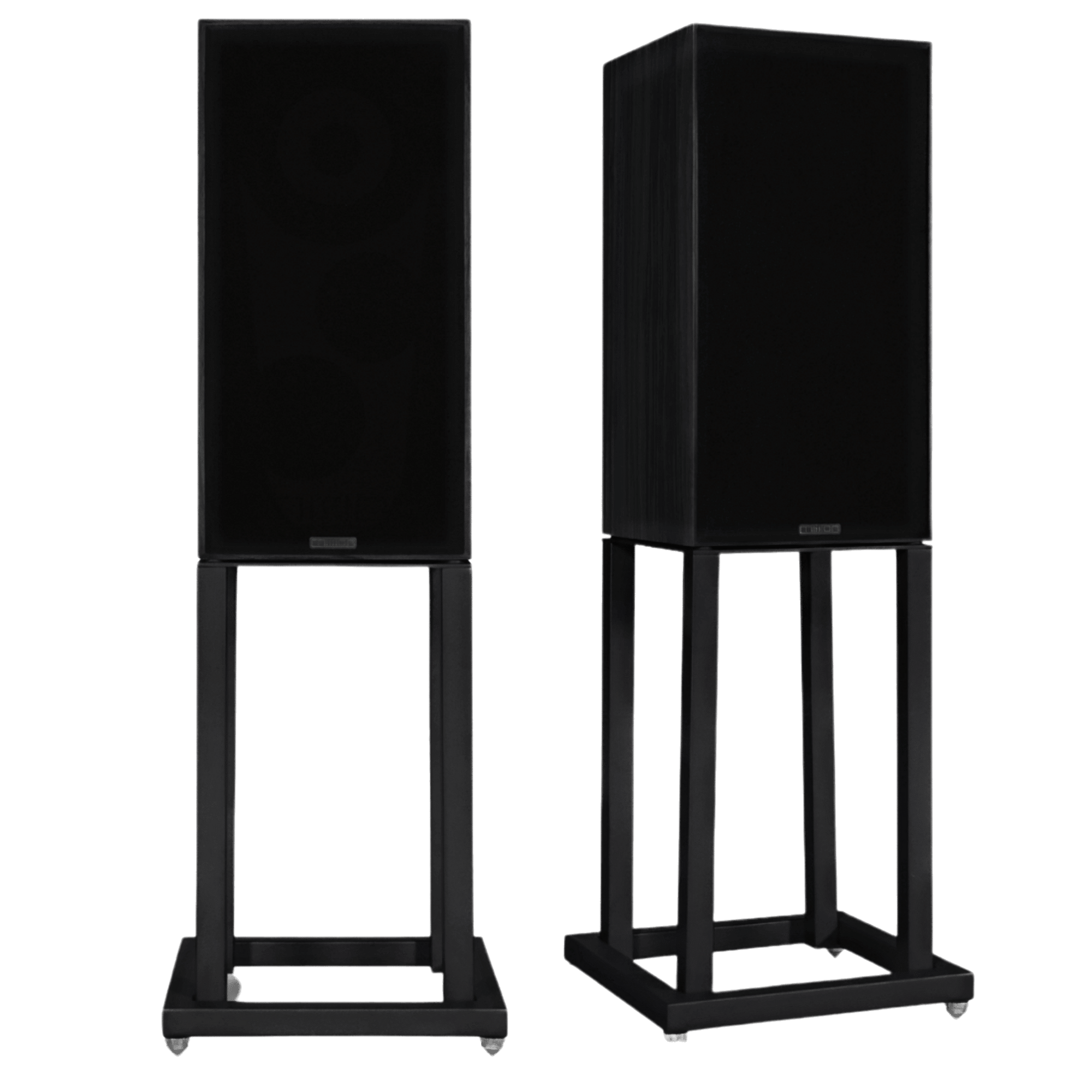 Mission 700 Speakers in Black Oak with StandsBookshelf SpeakersMissionVinyl Revival