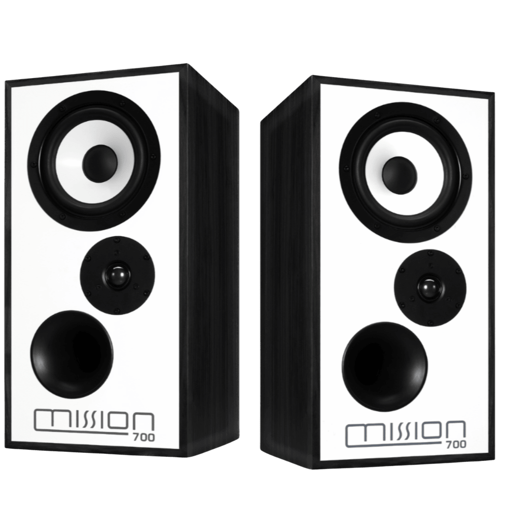 Mission 700 Speakers in Black OakBookshelf SpeakersMissionVinyl Revival