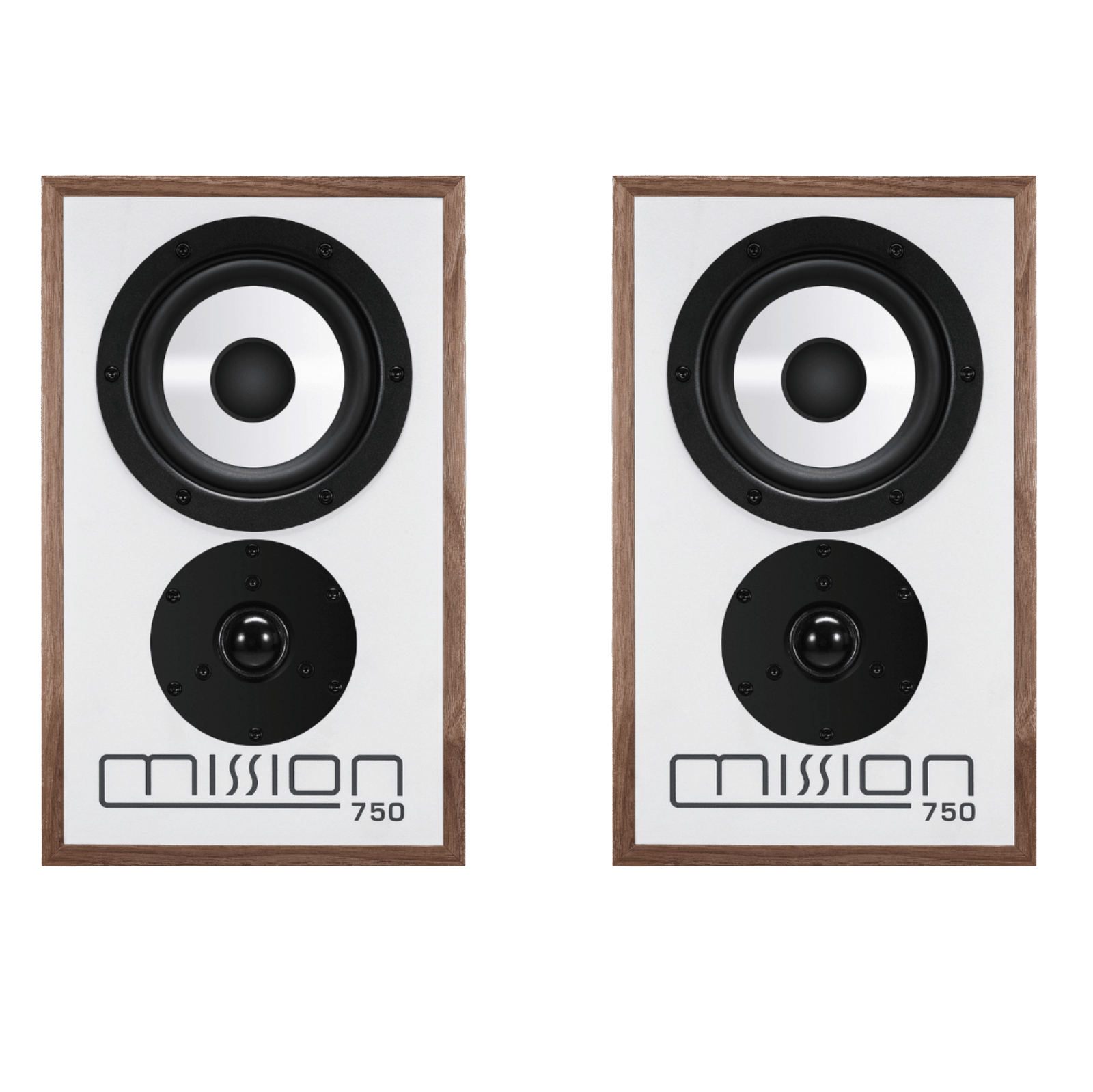 Mission 750 Speakers in WalnutBookshelf SpeakersMissionVinyl Revival