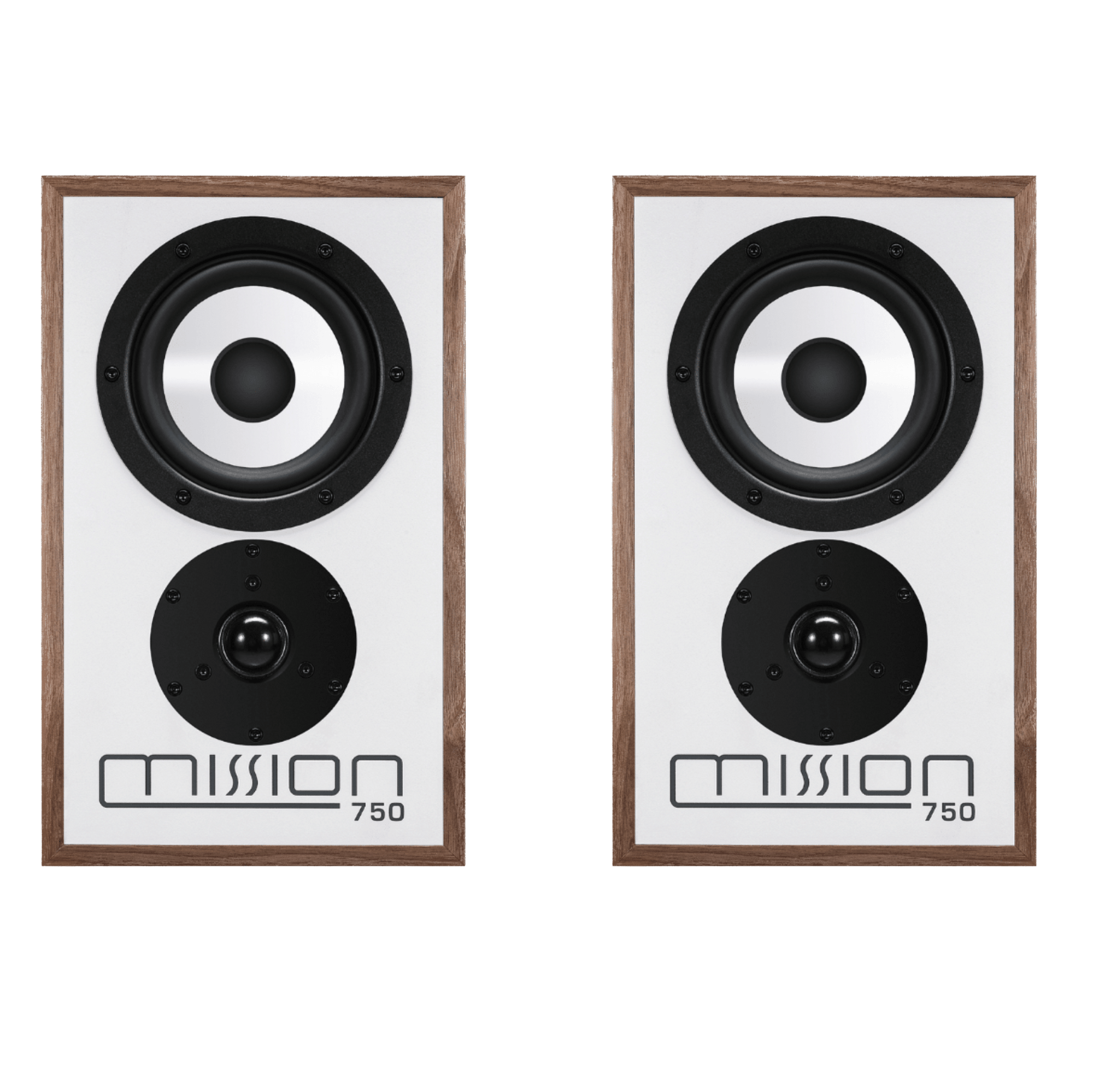 Mission 750 Speakers in WalnutBookshelf SpeakersMissionVinyl Revival