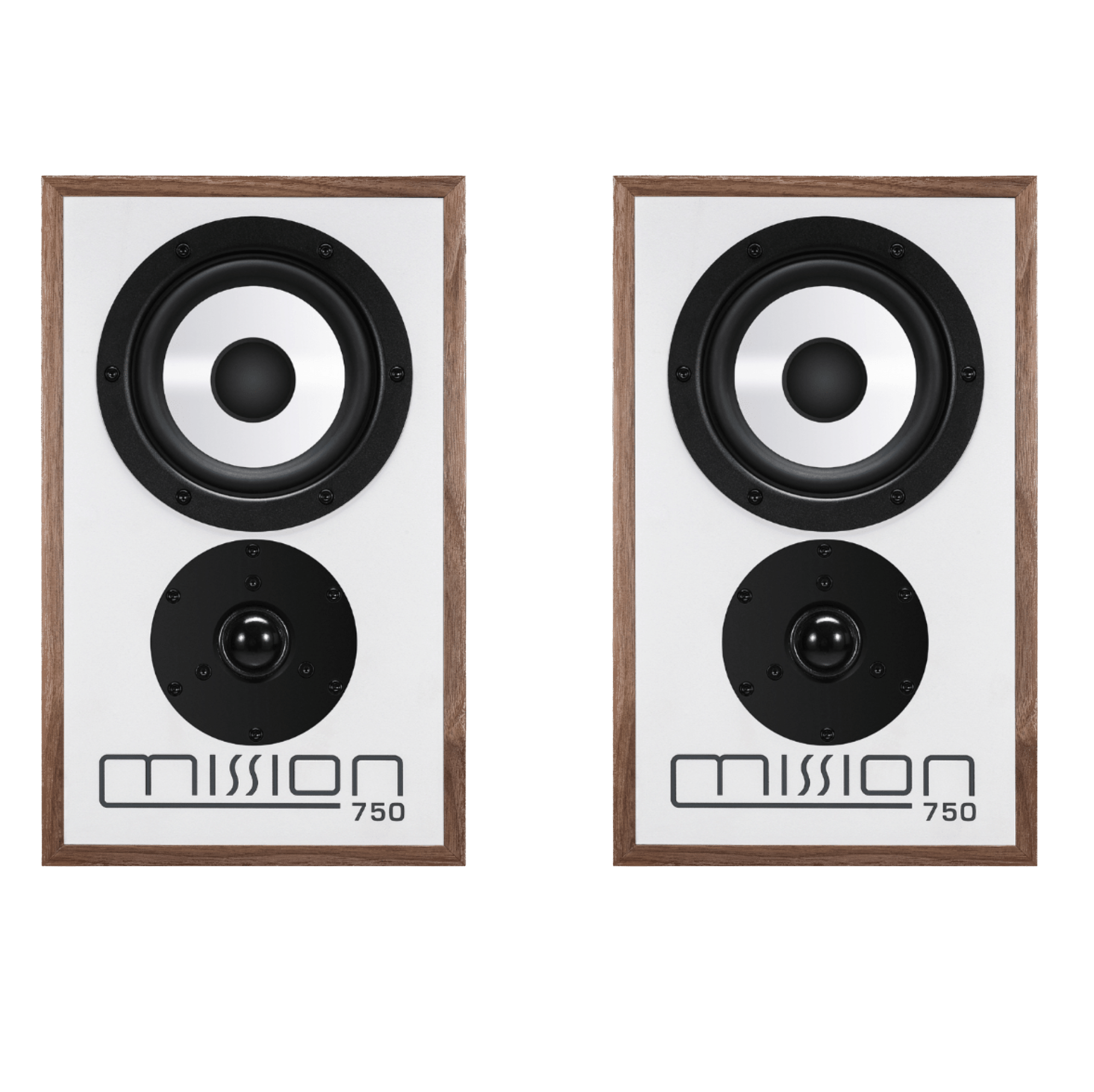 Mission 750 Speakers in WalnutBookshelf SpeakersMissionVinyl Revival