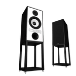 Mission 770 Speakers in Black Oak with StandsBookshelf SpeakersMissionVinyl Revival