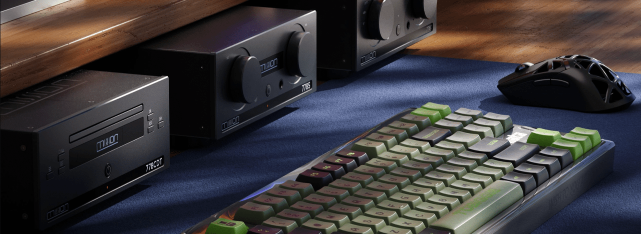 Mission 778CDT CD Transport in Black, bundled up with the 778X Integrated Amplifier and the 778S Wireless Music Streamer