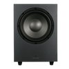 Mission LX-10SUB MKII Active Dynamic Drive IB Subwoofer in Lux Black Matte, front