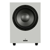 Mission LX-10SUB MKII Active Dynamic Drive IB Subwoofer in Lux White Matte, front