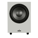 Mission LX-10SUB MKII Active Dynamic Drive IB Subwoofer in Lux White Matte, front