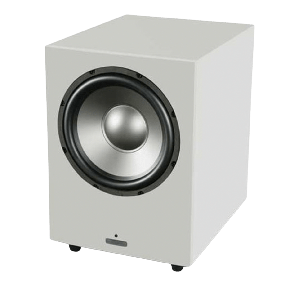 Mission LX-10SUB MKII Active Dynamic Drive IB Subwoofer in Lux White Matte, no grille