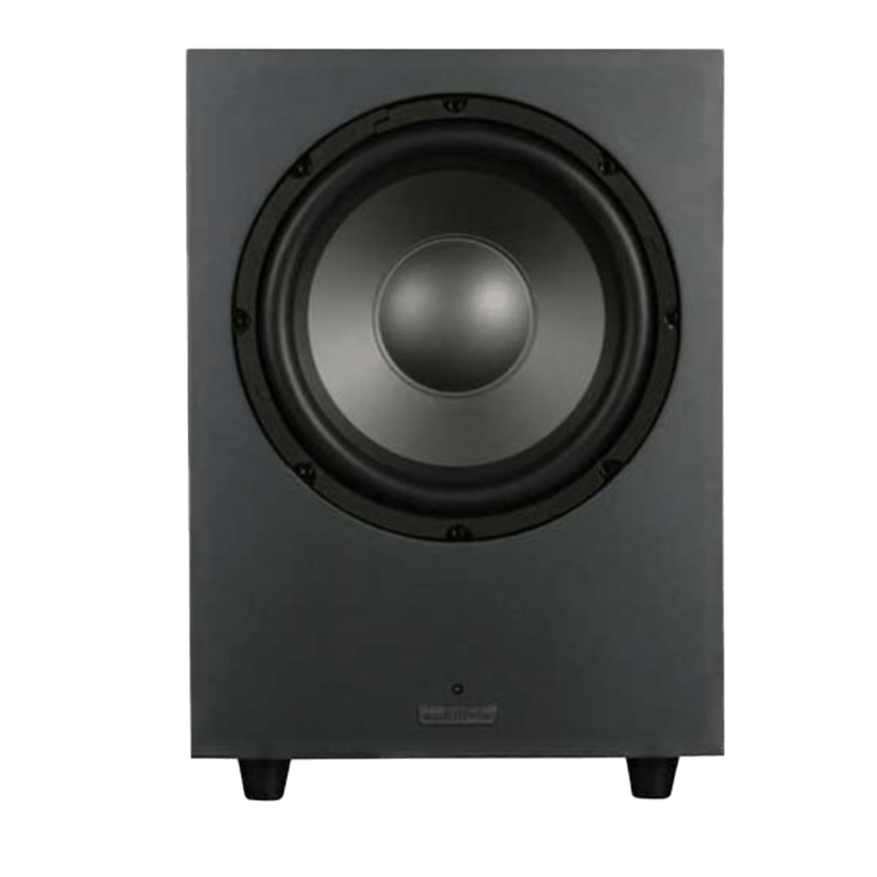 Mission LX-10SUB MKII Active Dynamic Drive IB Subwoofer in Walnut, front
