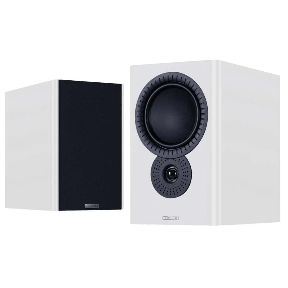 Mission LX-3 MKII Speakers in Lux White Matte, pair