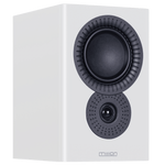 Mission LX-3 MKII Speakers in Lux White Matte, angled image