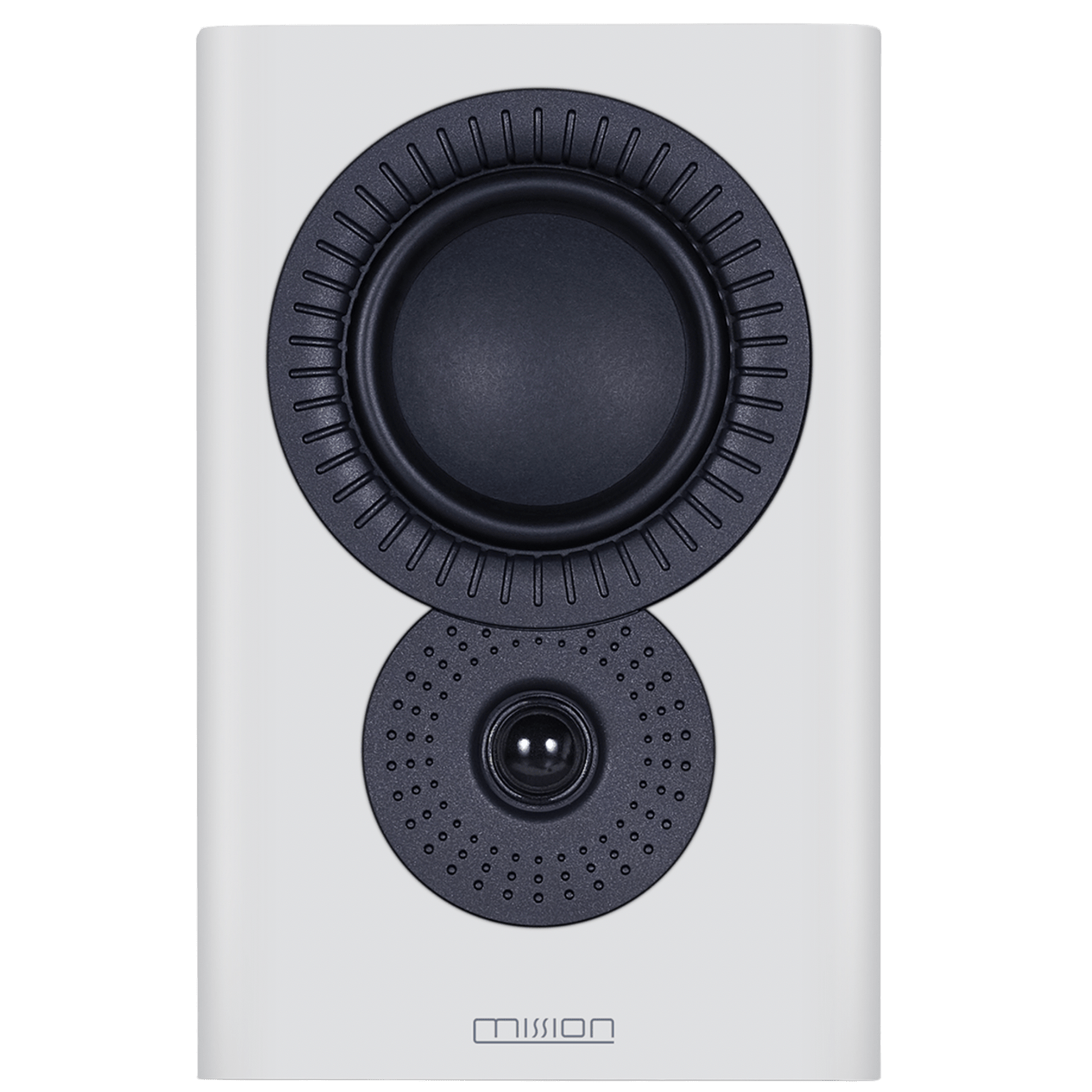 Mission LX-3 MKII Speakers in Lux White Matte, front