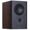 Mission LX-3 MKII Speakers in Walnut, angled without grille