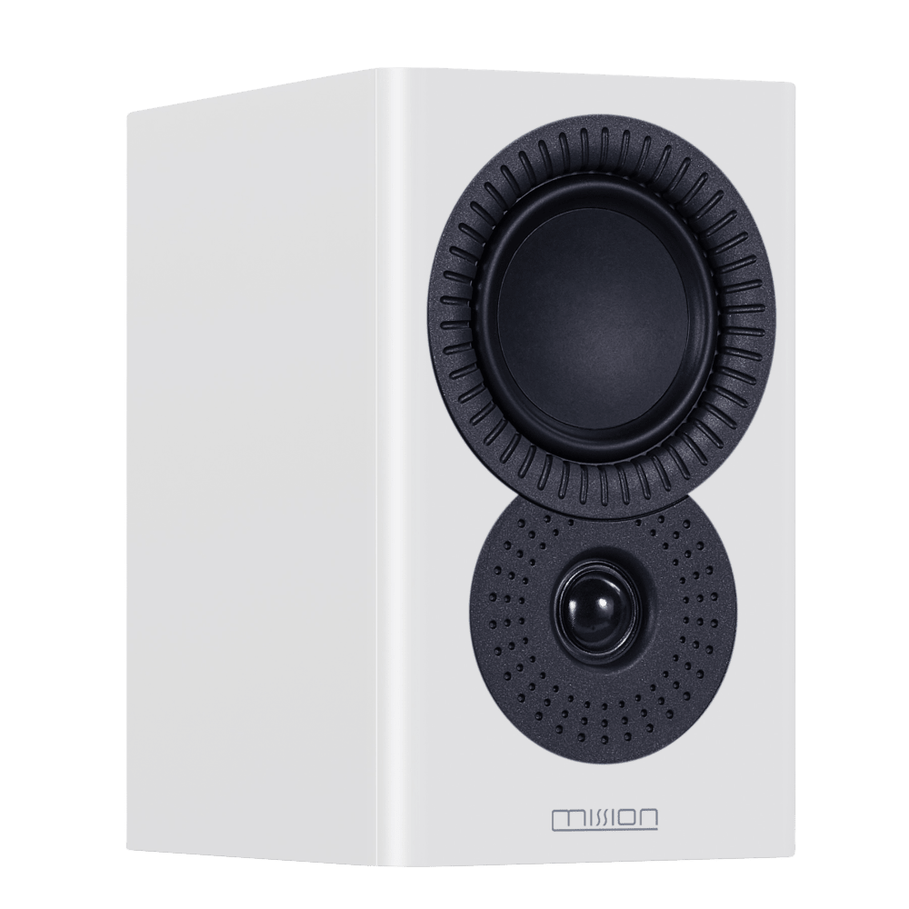 Mission LX1 - MKII Speakers in Lux White MatteBookshelf SpeakersMissionVinyl Revival