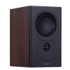 Mission LX1- MKII Speakers in Walnut, angled view