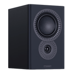 Mission LX-2 MK II Bookshelf Speakers in Lux Black Matte, angled image