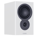 Mission LX-2 MK II Bookshelf Speakers in Lux White Matte, angled image