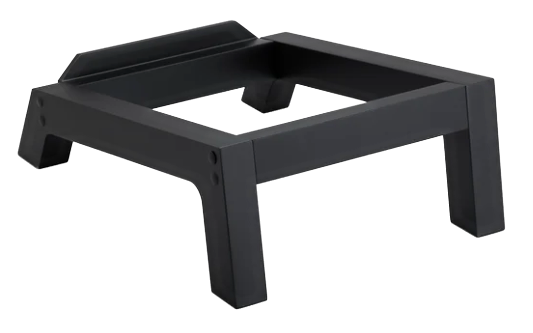 MoFi SourcePoint 10 Low Slung Speaker Stand, individual shown, angled right