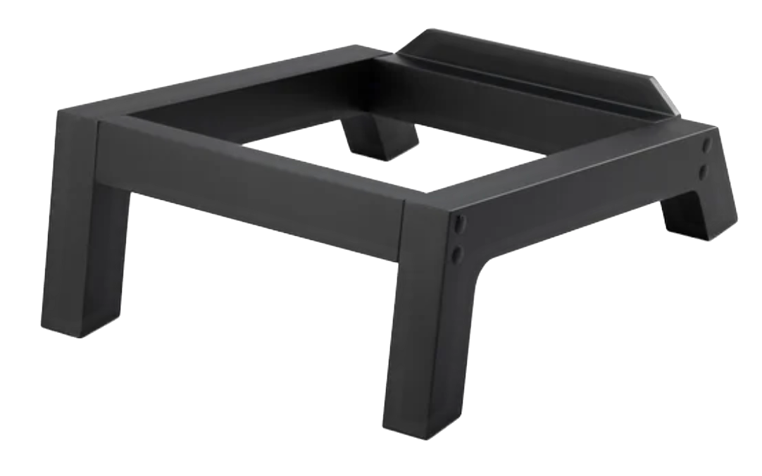 MoFi SourcePoint 10 Low Slung Speaker Stand, individual shown, angled left