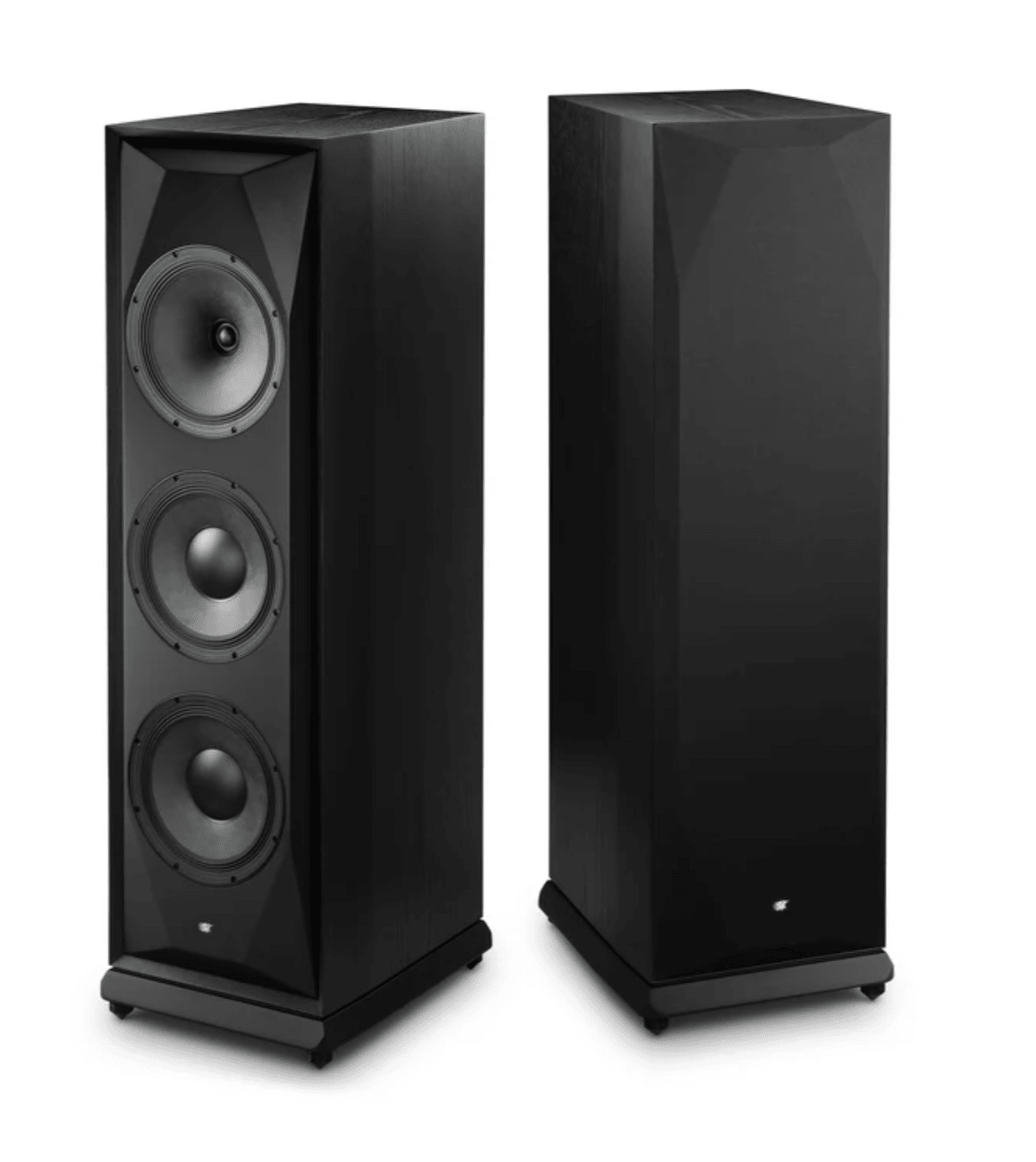 MoFi Electronics SourcePoint V10 Master Edition Floorstanding Speakers in Satin Black Ash, Pair