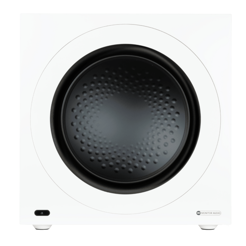 Monitor Audio Anthra W15 Subwoofer in Satin White, front