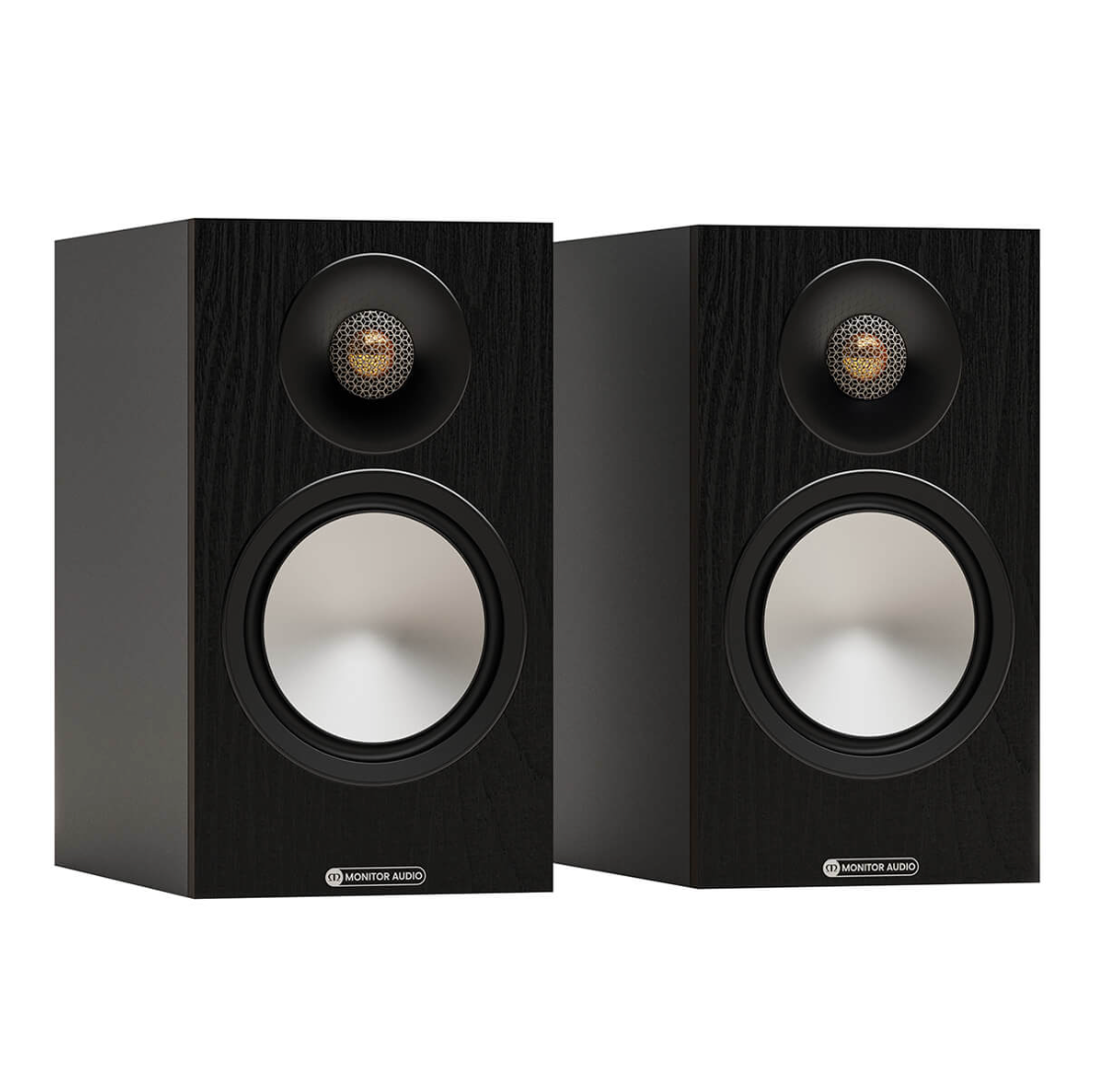 Monitor Audio Bronze 50 7G Bookshelf Speakers in black without Grille